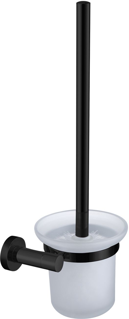 Omnires Modern Project Klobürste verschraubt schwarz MP60620BL