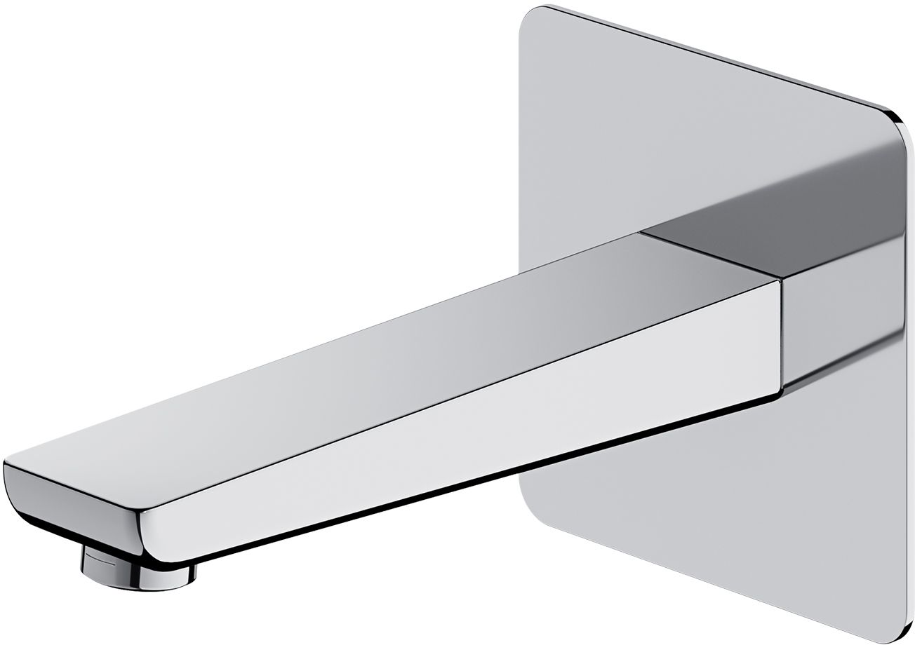 Omnires Parma Auslauf für Badewannenarmatur für Badewanne chrom WDPARMACR