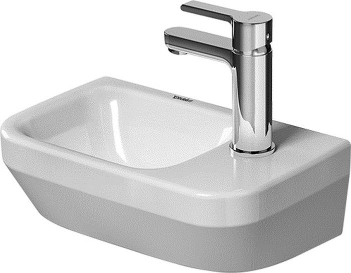 Duravit DuraStyle Waschbecken 36x22 cm halbrund Klassisch weiß 0713360000