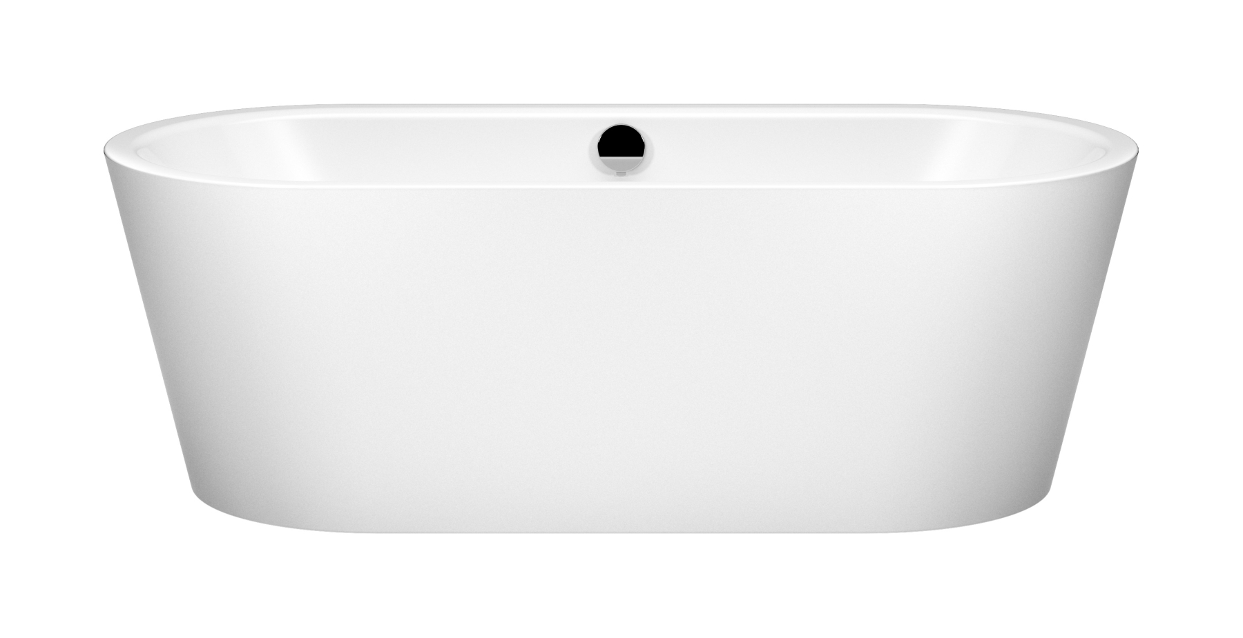 Kaldewei Meisterstück Centro Duo Ovale Badewanne 180x80 cm oval weiß 202642670001