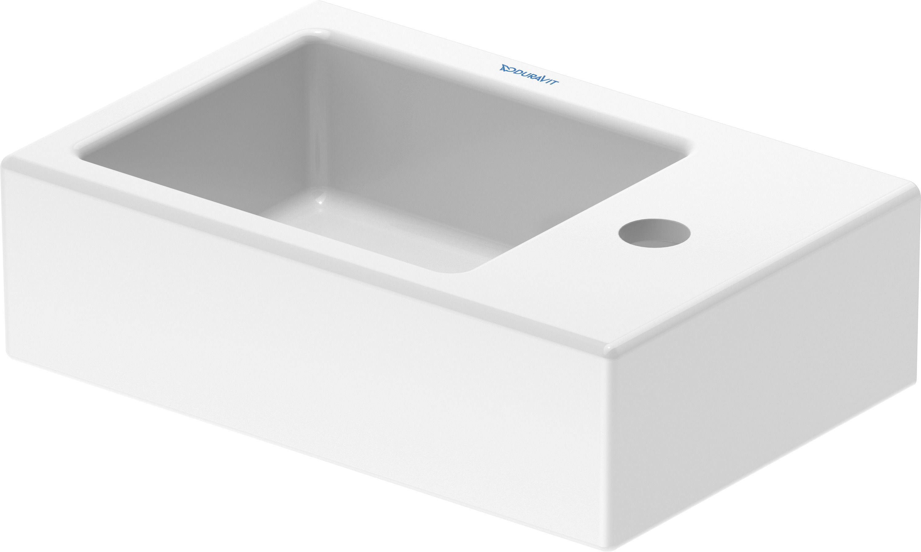 Duravit Vero Air Waschbecken 38x25 cm rechteckig Klassisch-Möbel weiß 0724380000