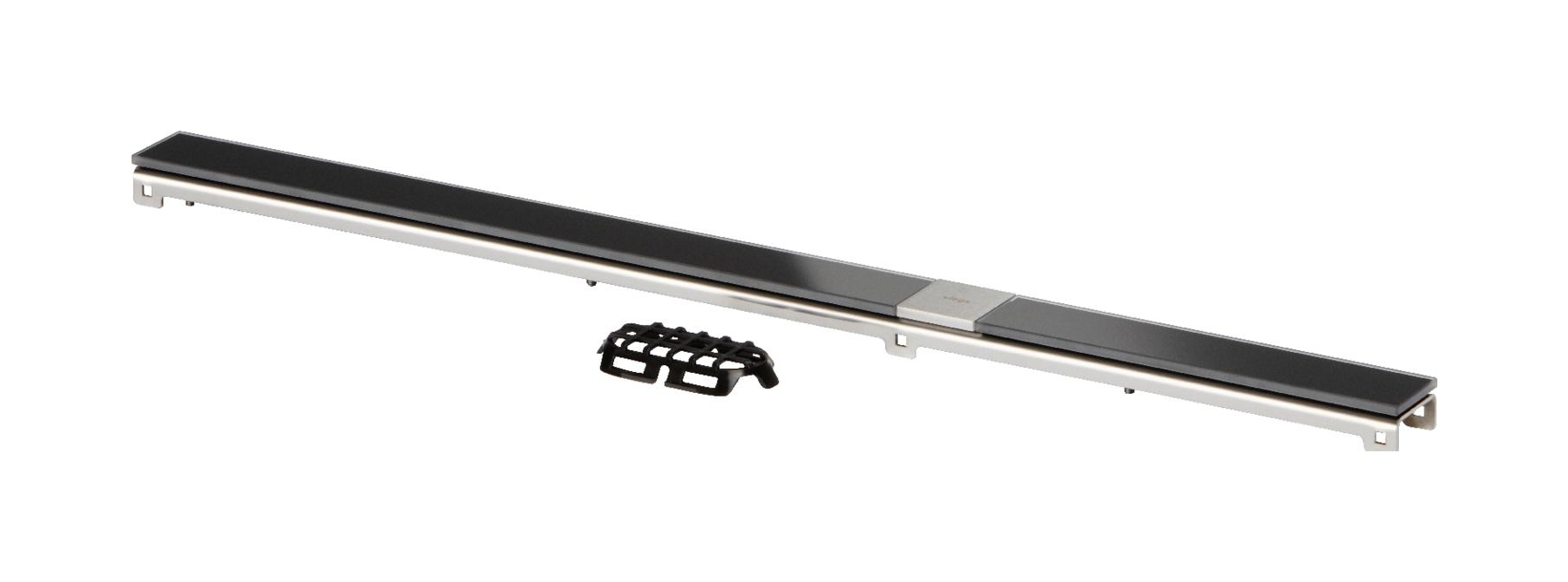 Viega Advantix Duschablaufgitter 120 cm schwarz 737498