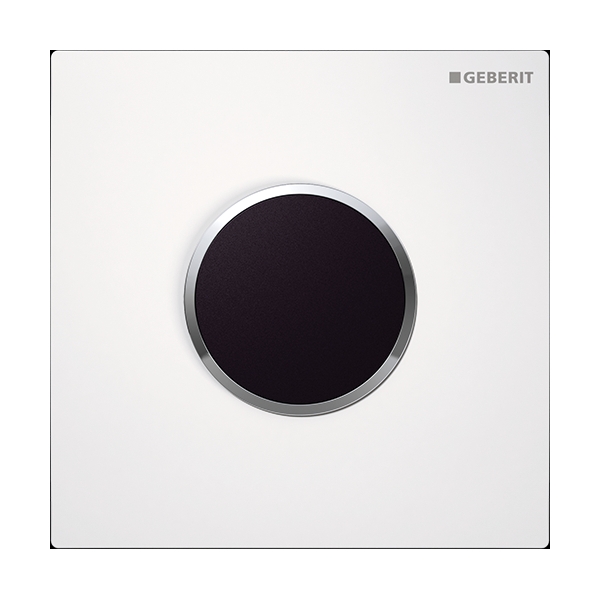 Geberit Sigma Betätigungsplatte für Urinal glänzender Chrom-weiß 116.025.KJ.1