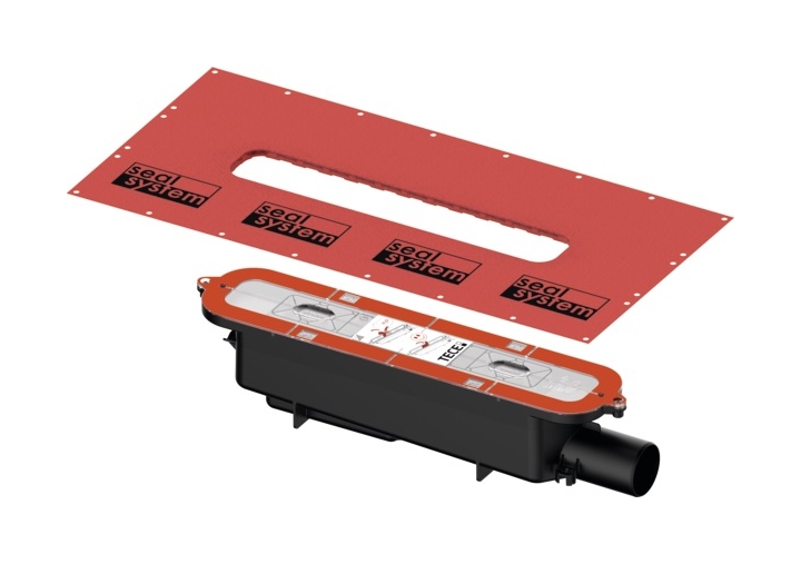 Tece Drainprofile Siphon für eine Duschwanne 673002