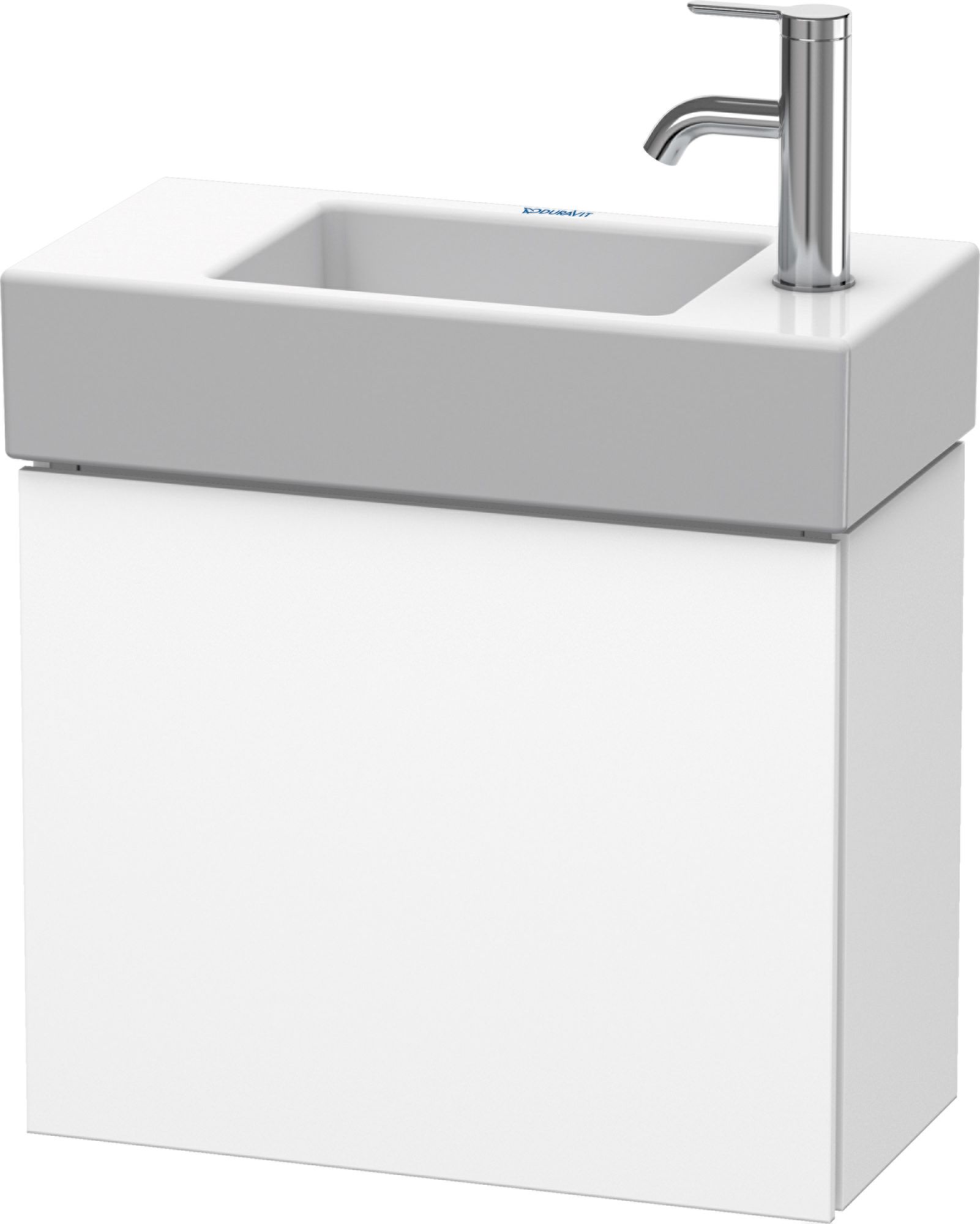 Duravit L-Cube Kabinett 48x24x40 cm Unterschrank hängend weiß LC6246R1818
