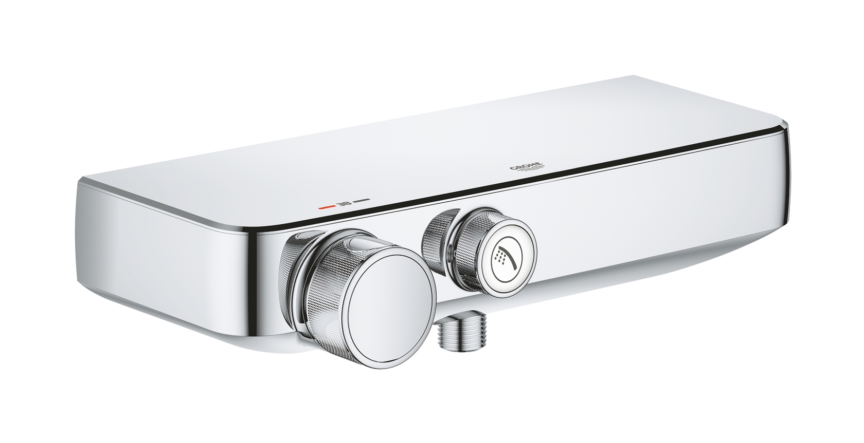 Grohe Grohtherm SmartControl Duschbatterie Wandmontage mit Thermostat StarLight Chrome 34719000