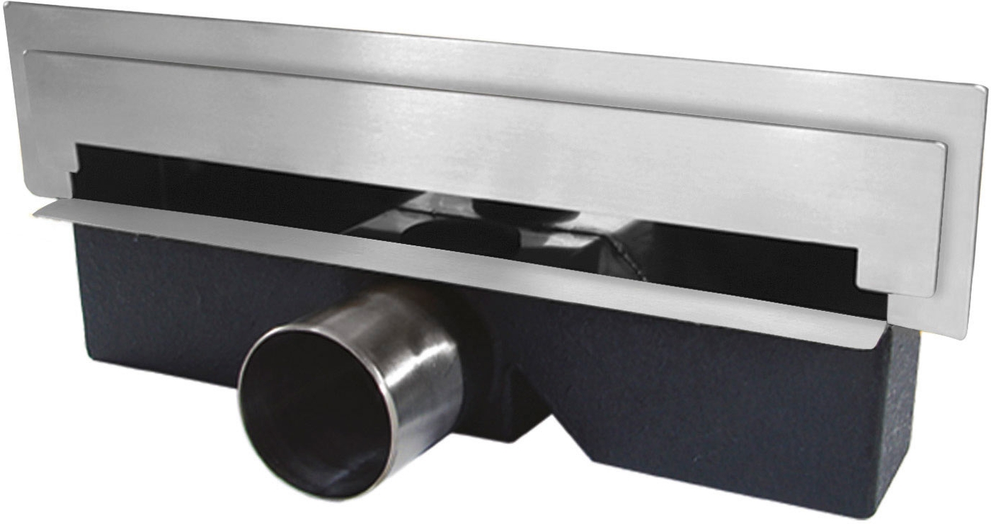 Ferro Wall Slim Duschrinne 30 cm stahl OLWS1