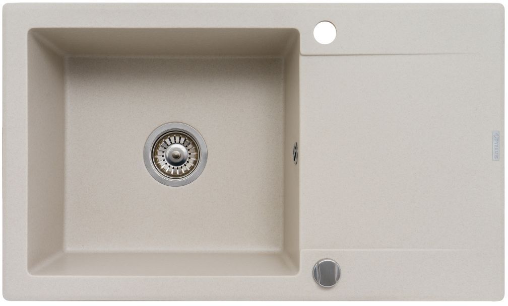 Pyramis Korfu Granitspüle 78x46 cm beige 070061001