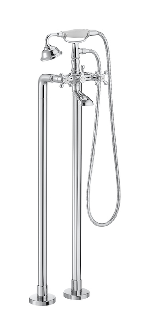 Roca Carmen Badewannen- und Duscharmatur freistehend chrom A5A274BC00