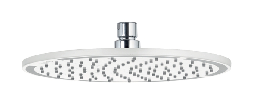Kludi A-QA Kopfbrause 25x25 cm rund chrom-weiß 6432591-00
