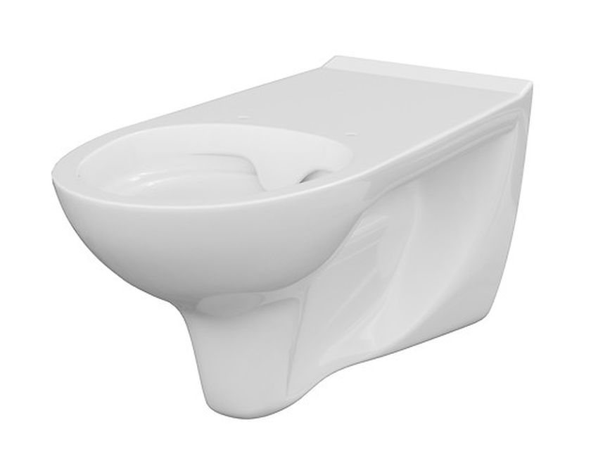 Cersanit Etiuda WC-Becken hängend Spülrandlos für Behinderte weiß K670-002