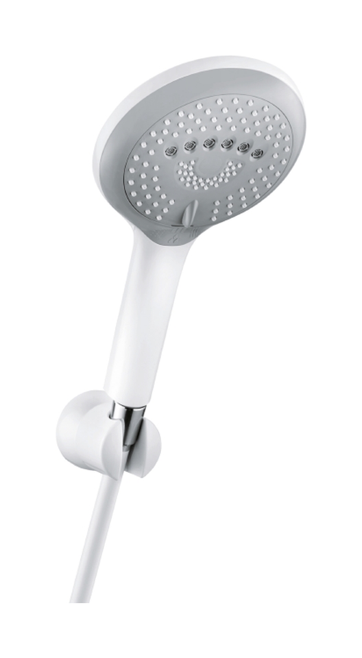 Kludi Freshline Duschset Wandmontage chrom-weiß 6795091-00