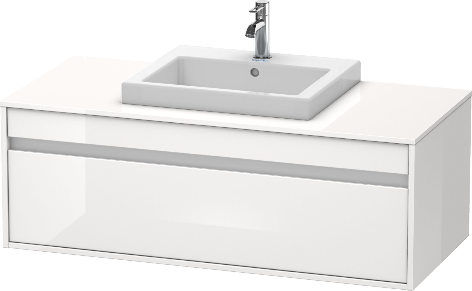 Duravit Ketho Kabinett 120x55x42.6 cm Unterschrank hängend weiß KT679602222