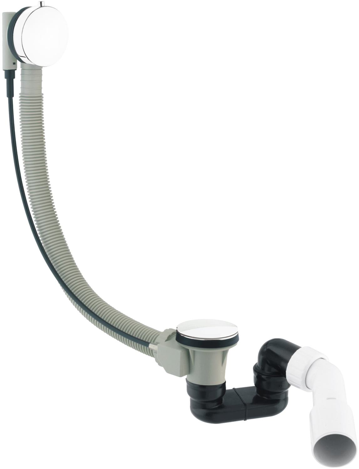 Omnires CGS Badewannensiphon weiß TK104-PLUS-3.35+64-SBP