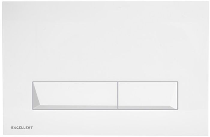 Excellent Platto Betätigungsplatte für Toilette weiß INEX.PL230.150.WH
