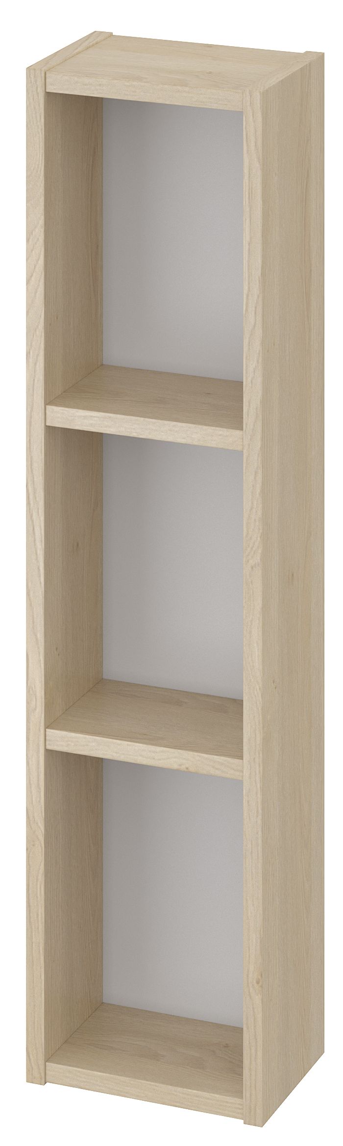 Cersanit Moduo Kabinett 20x14.1x80 cm Seitenschrank hängend eiche K116-023