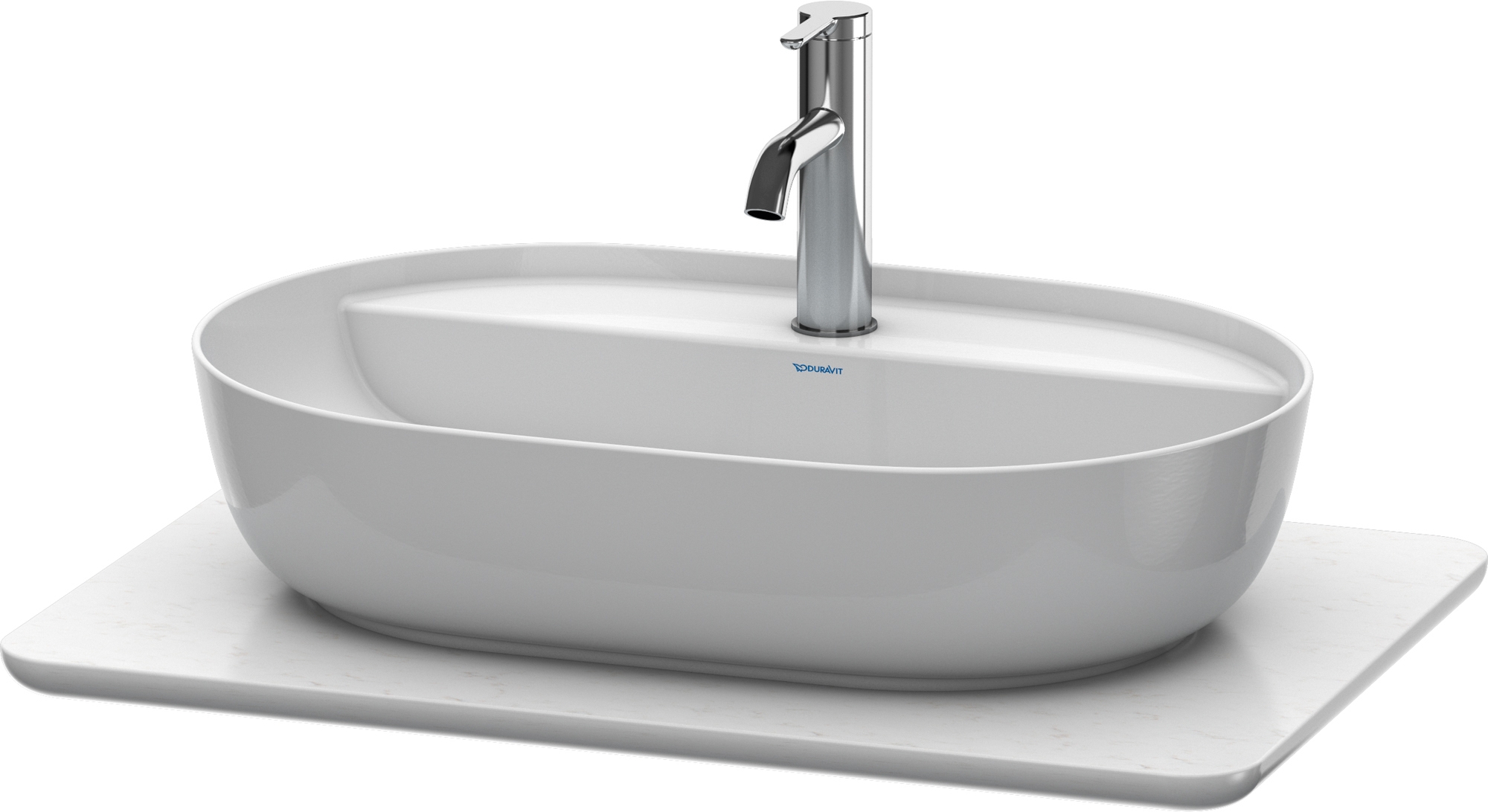 Duravit Luv Konsole 68.8x47.5 cm weiß LU946501717