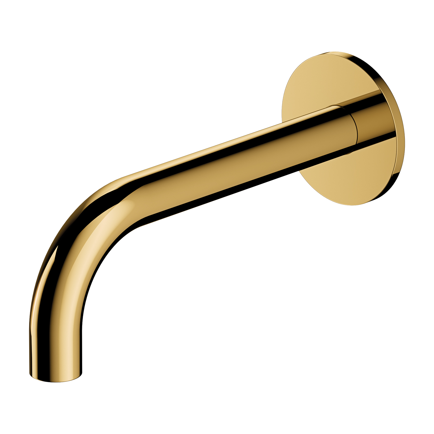 Omnires Y Auslauf für Badewannenarmatur für Badewanne gold WDYGL