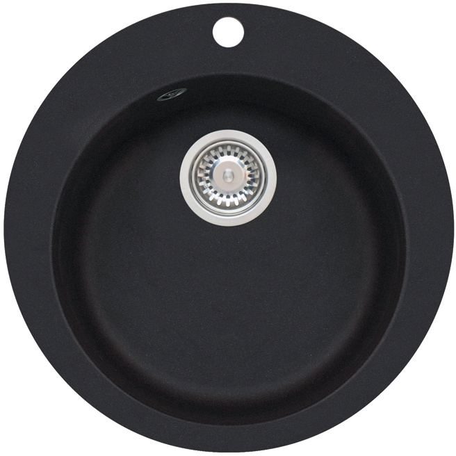 Genesis Boogie Granitspüle 50.5x50.5 cm schwarz 9811091