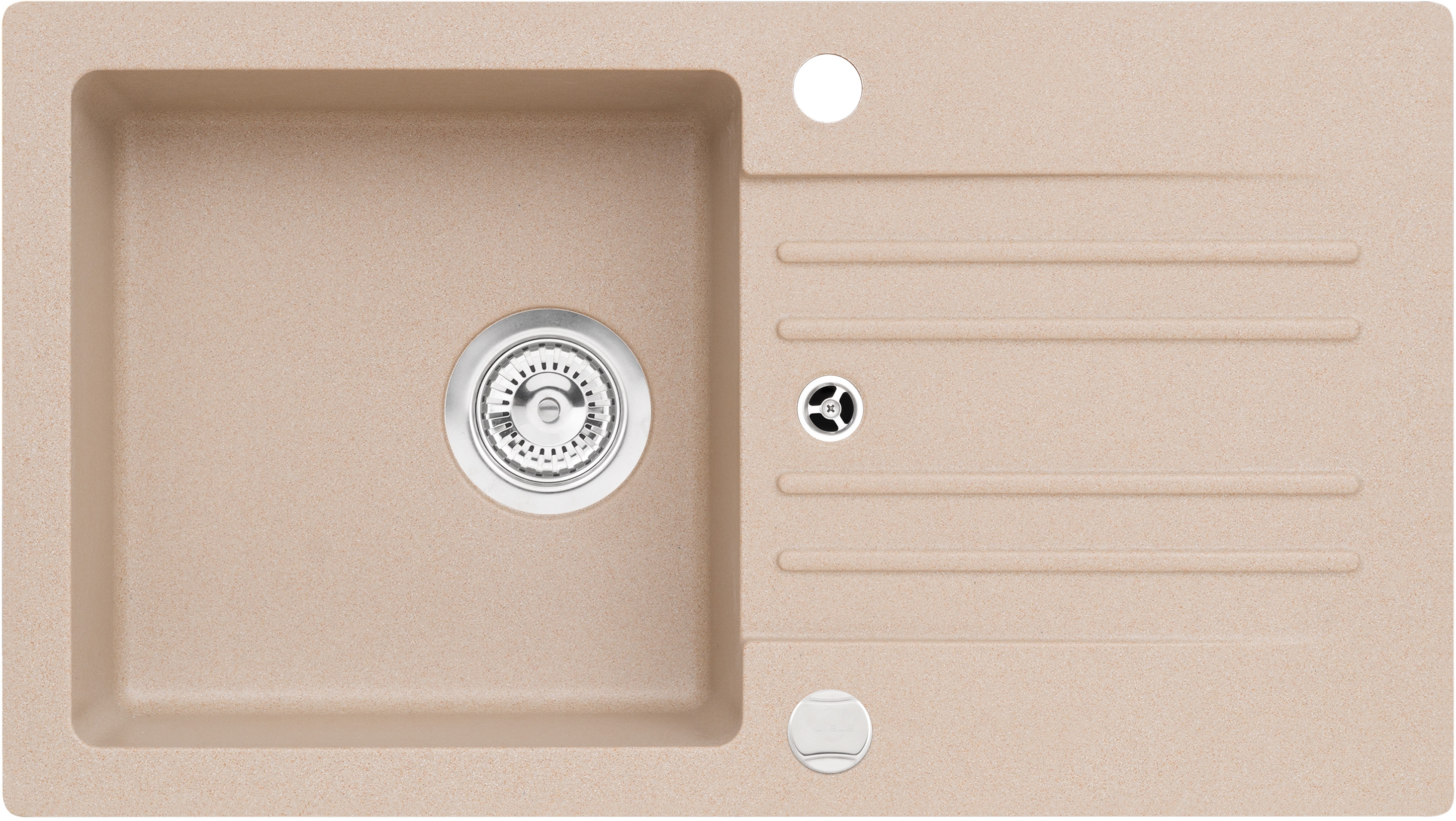 Genesis Foxtrot Granitspüle 75x42 cm beige 9603255