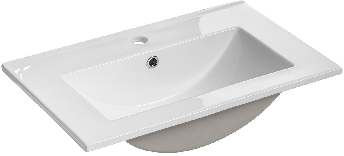 Comad Waschbecken 62x40 cm rechteckig Möbel weiß 2060RB