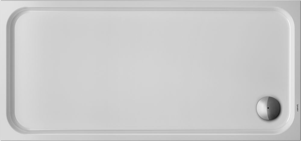 Duravit D-Code Rechteckige Duschwanne 160x75 cm weiß 720164000000000