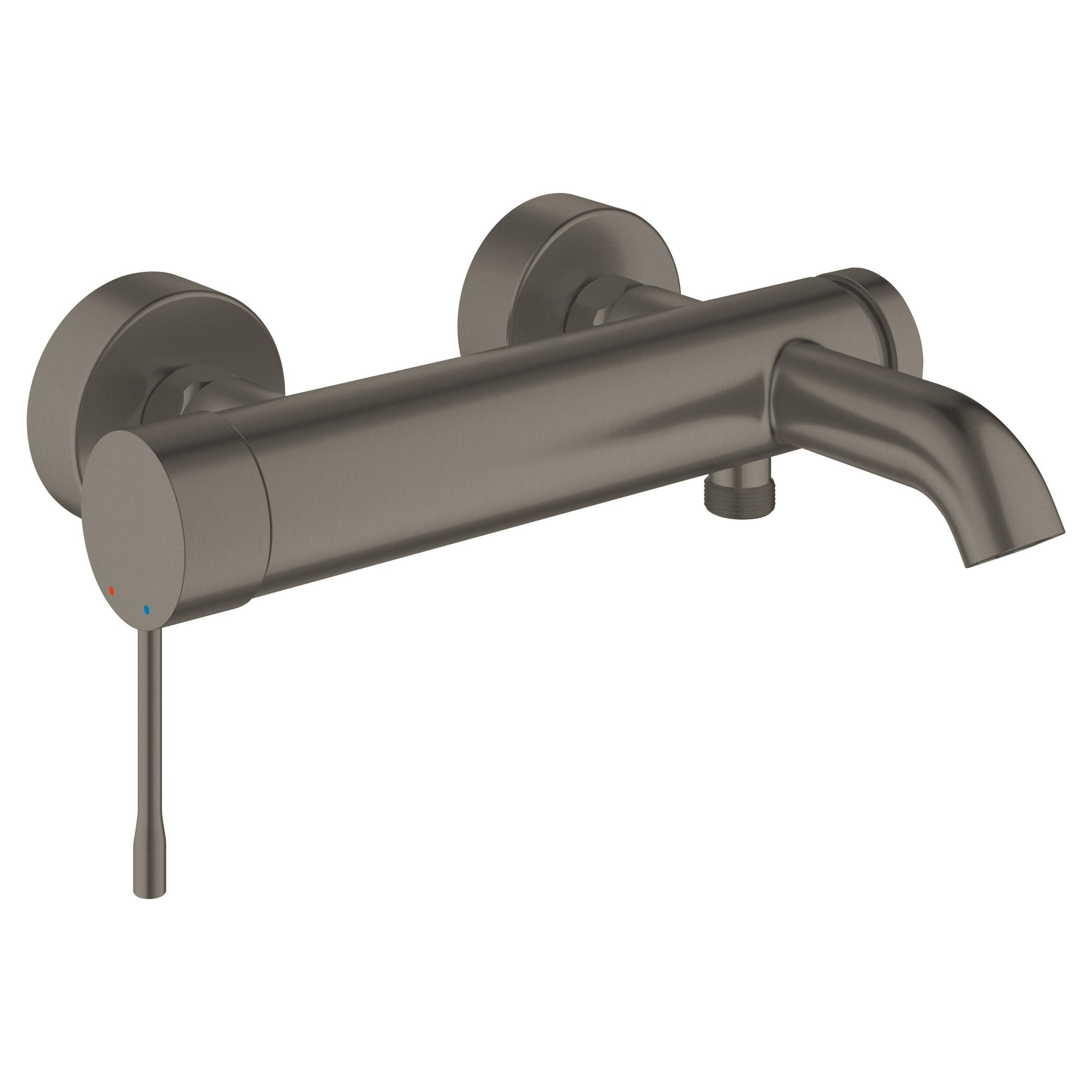 Grohe Essence Badewannen- und Duscharmatur Wandmontage Brushed Hard Graphite 33624AL1