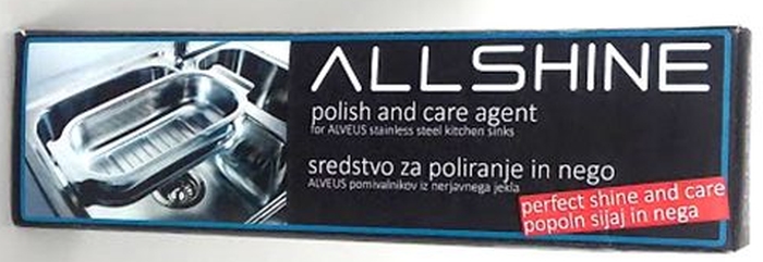 Alveus Allshine Reinigungsmittel für Stahlspülen 150 ml 1111572