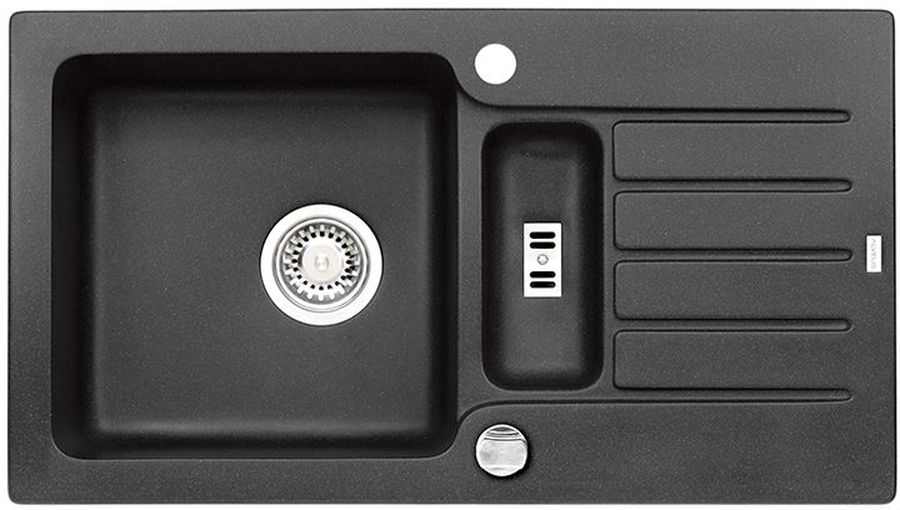 Alveus Niagara Granitspüle 78x43.5 cm schwarz 1127091