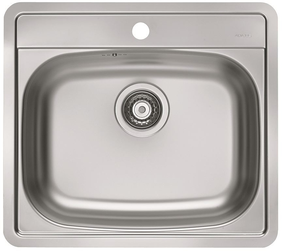 Alveus More Stahlspüle 56x50 cm 1103106
