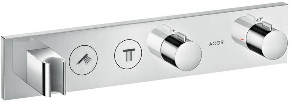 Axor ShowerSolutions Badewannen- und Duscharmatur Unterputz mit Thermostat chrom 18355000