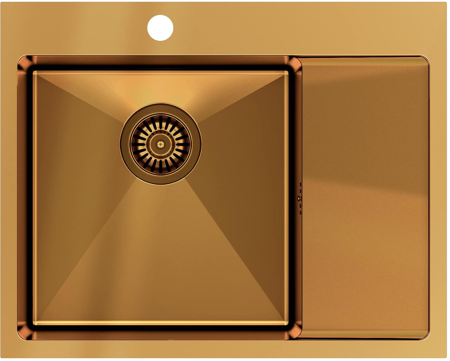 Quadron Russel Stahlspüle 62x48 cm kupfer HB7911PVDBSC1