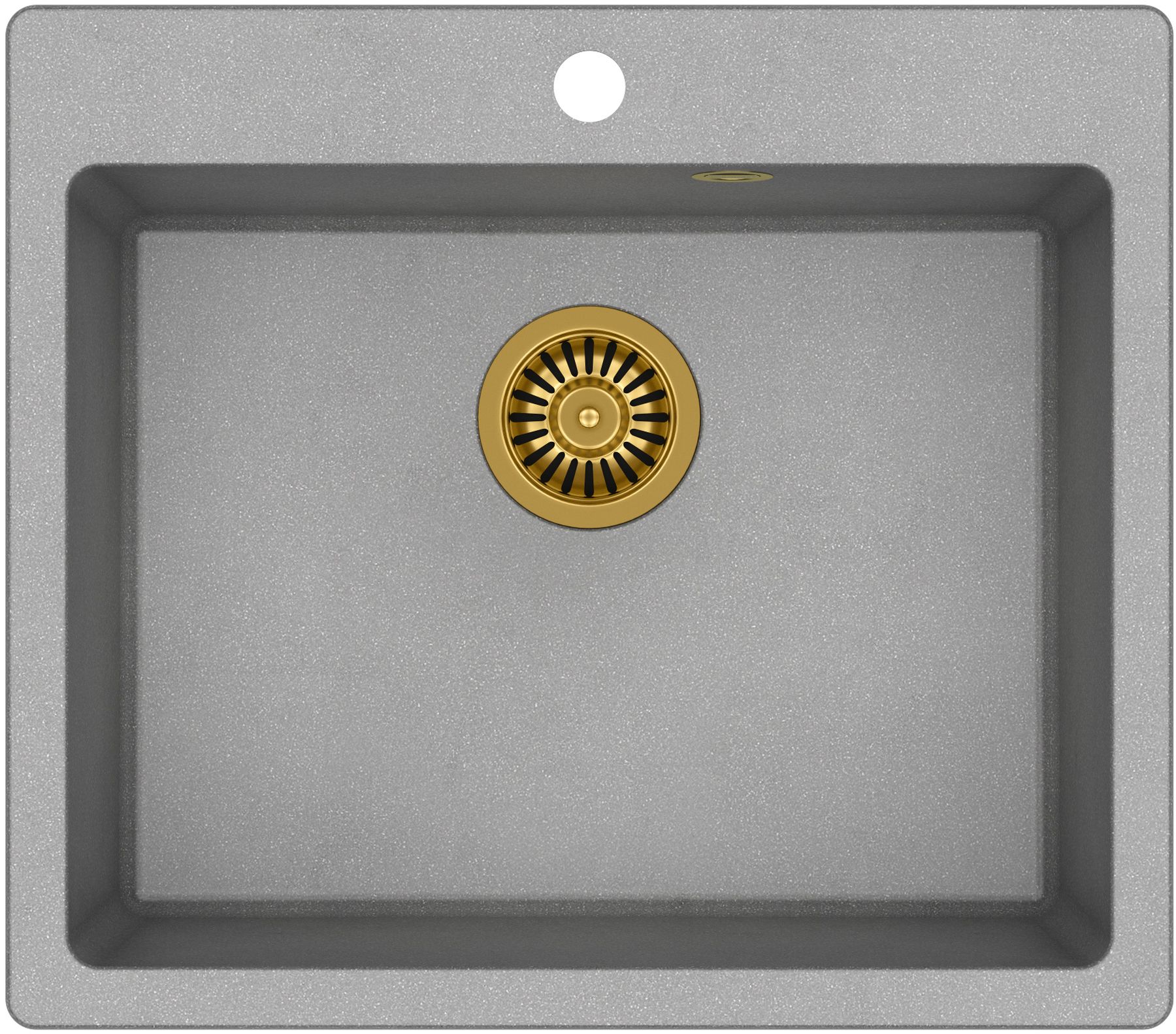 Quadron Morgan GraniteQ-Spüle 57x50 cm grau/graphit/onyx HB8304U5-G1