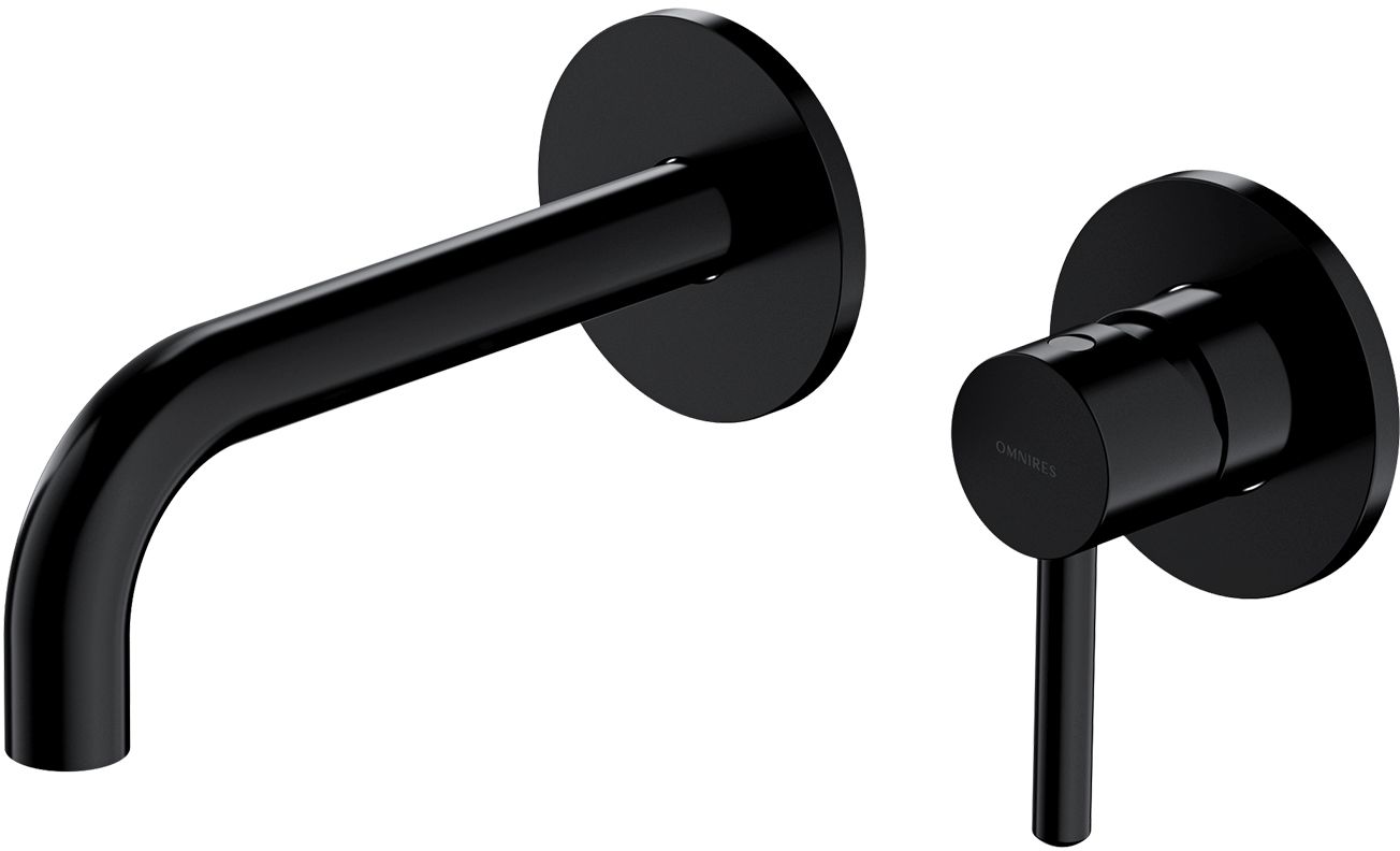 Omnires Y Waschtischarmatur Unterputz schwarz Y1215HBL