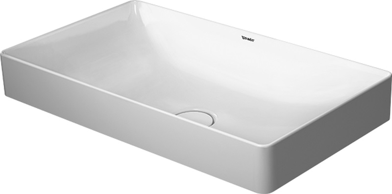 Duravit DuraSquare waschbecken 60x34.5 cm rechteckig Aufsatzwaschbecken weiß 23556000001