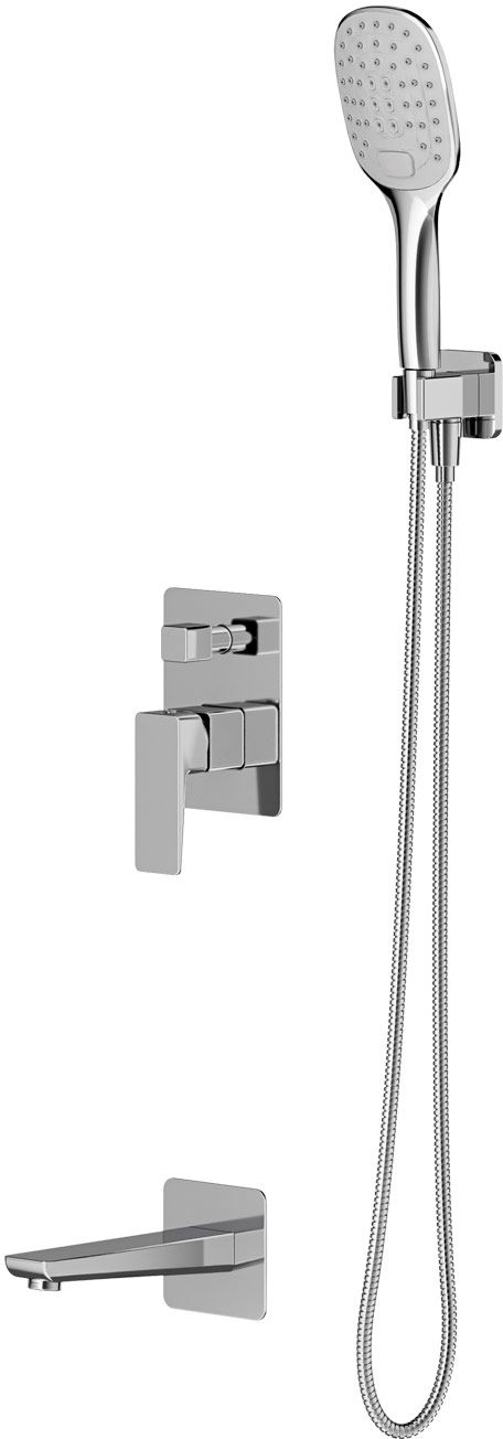 Omnires Parma Duschset Unterputz chrom SYSPMW01CR