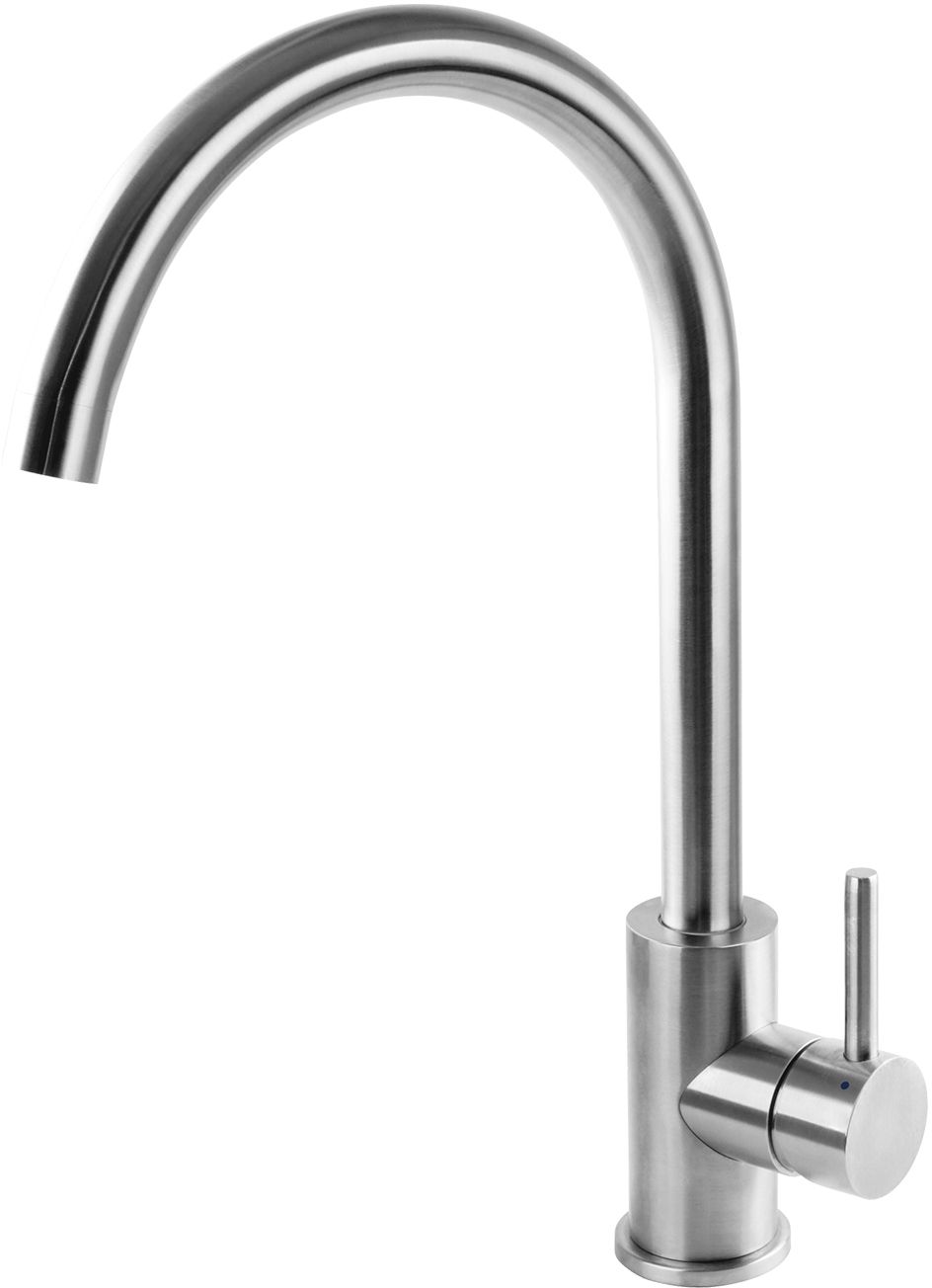 Omnires Albany Küchenarmatur Stehend edelstahl AB1450IN