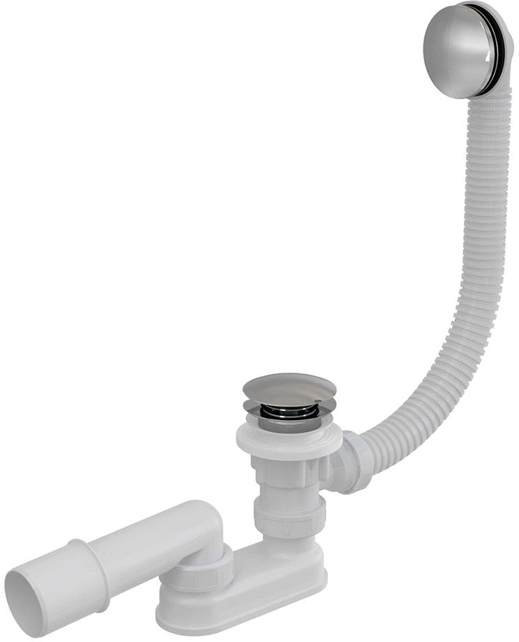 Besco Badewannensiphon chrom SMA-KKP