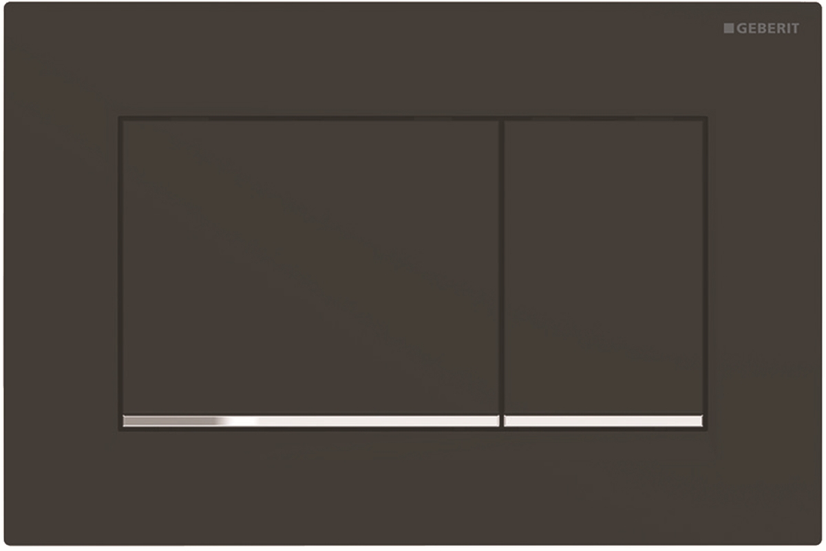 Geberit Sigma20 Betätigungsplatte für Toilette schwarz 115.883.14.1