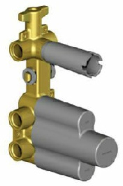 Zucchetti Verdecktes Wasserhahnelement R97820