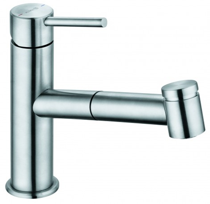 Kludi Steel Küchenarmatur Stehend edelstahl 44851F860