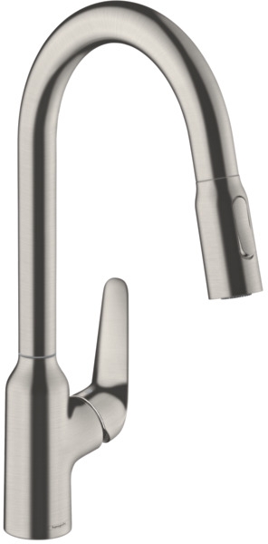 Hansgrohe Focus M42 Küchenarmatur Stehend edelstahl 71800800