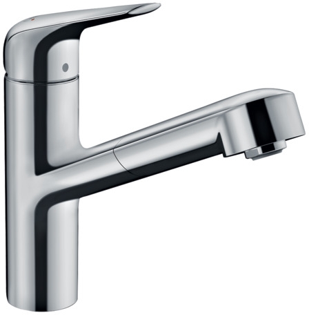 Hansgrohe Focus M42 Küchenarmatur Stehend chrom 71814000