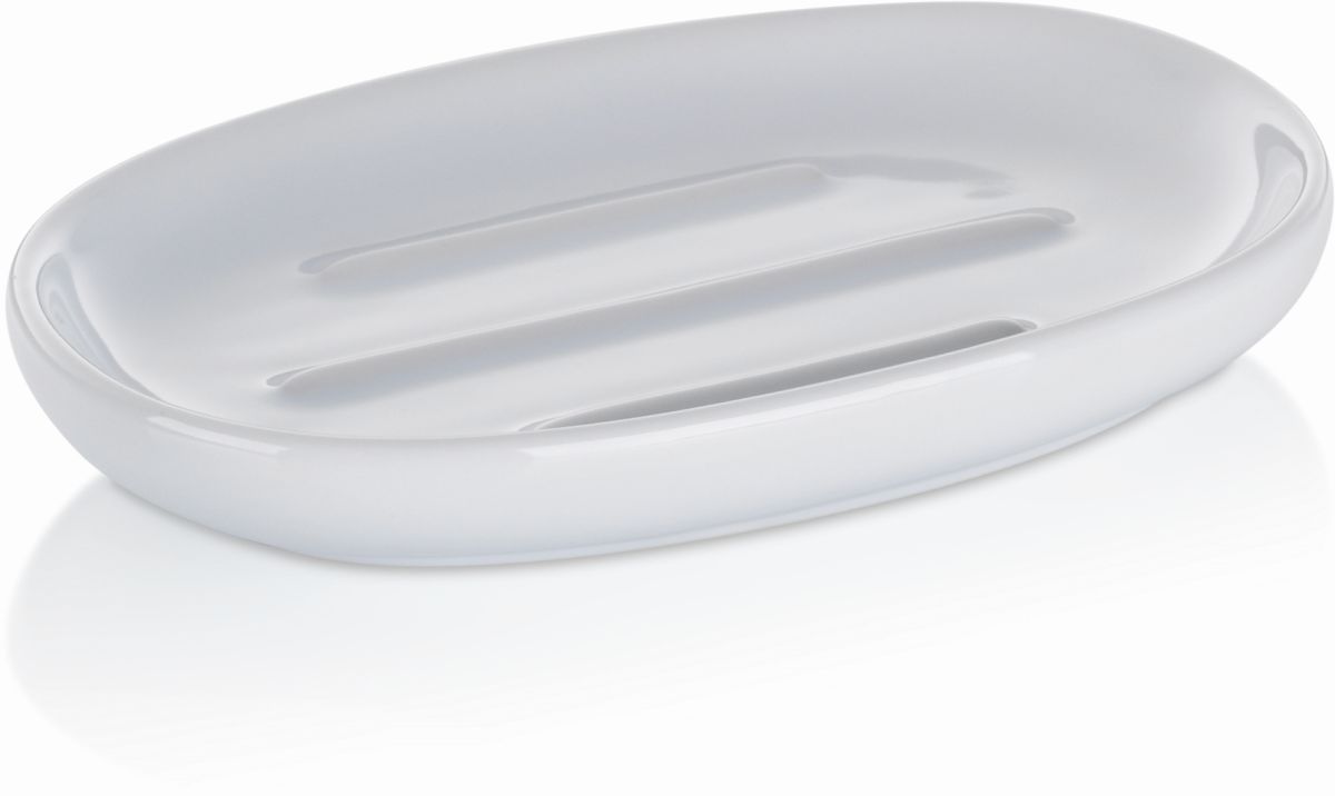 Kela Isabella Seifenschale stehende weiß 20500