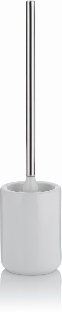 Kela Isabella Klobürste gestellt weiß-stahl 20503