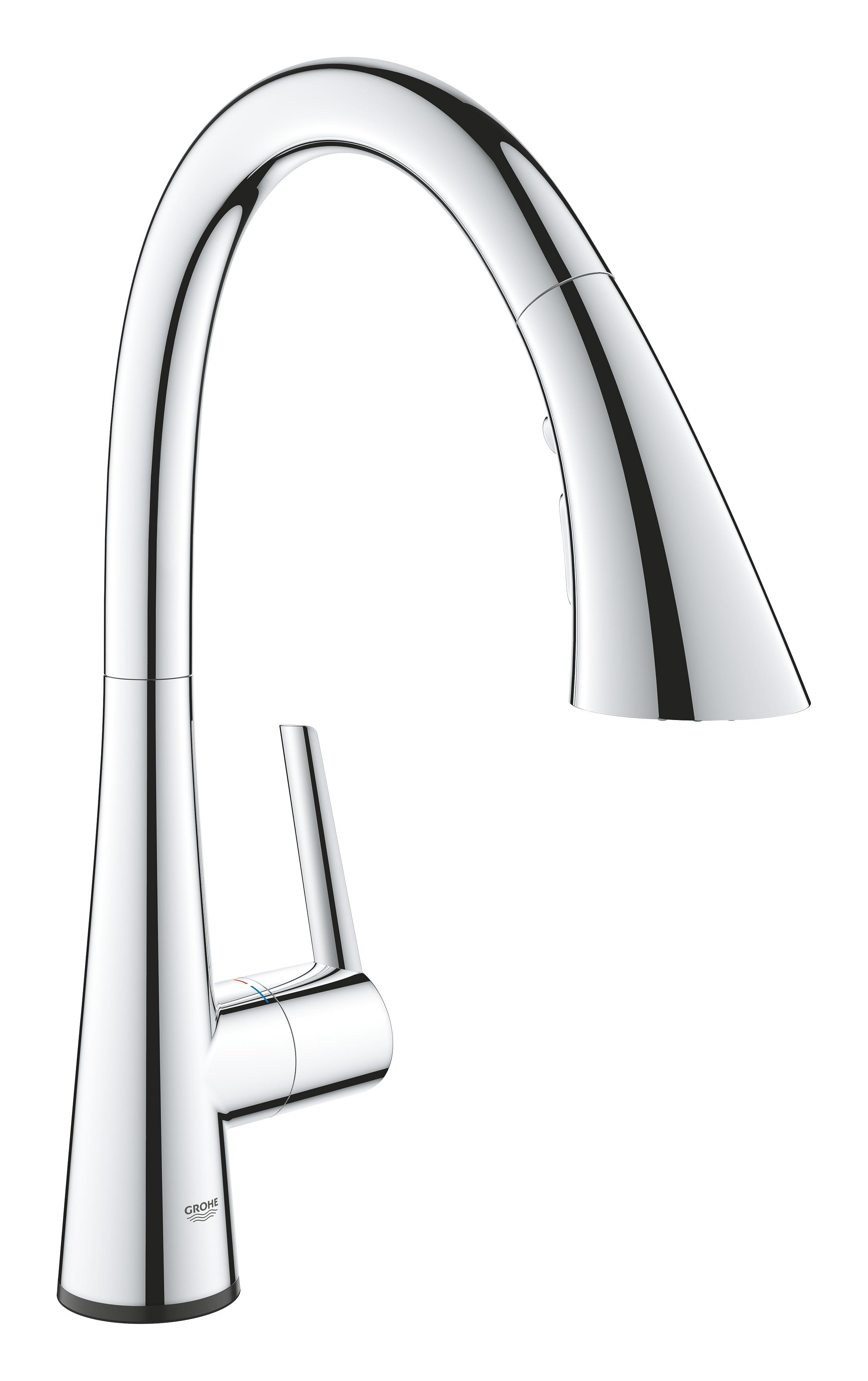 Grohe Zedra Küchenarmatur Stehend StarLight Chrome 30219002