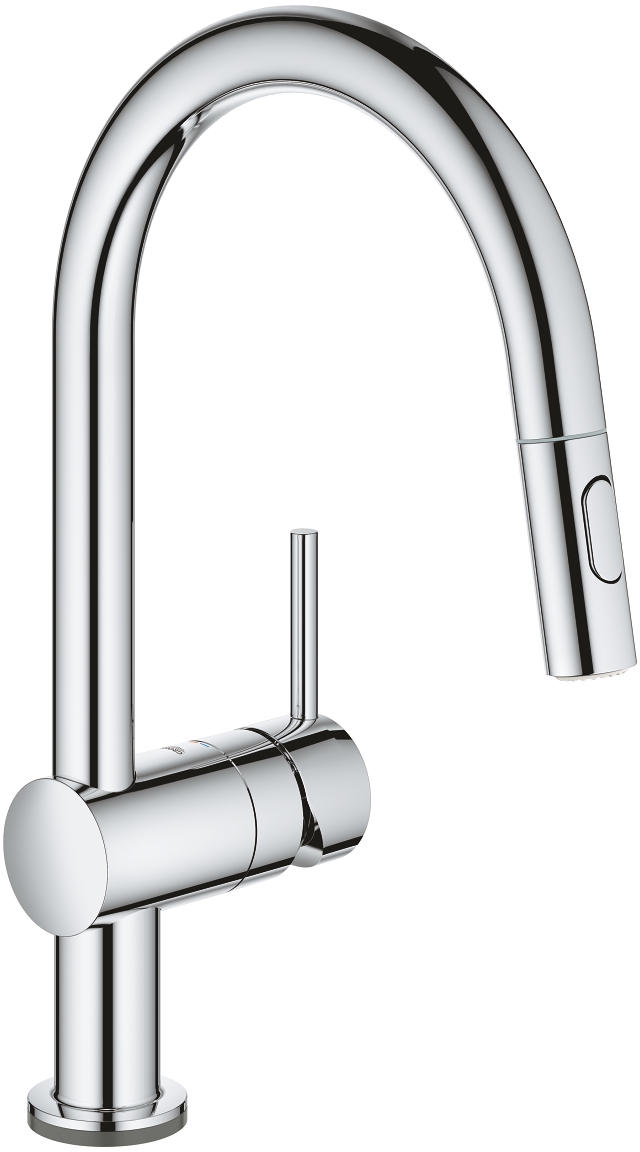 Grohe Minta Küchenarmatur Stehend StarLight Chrome 31358002