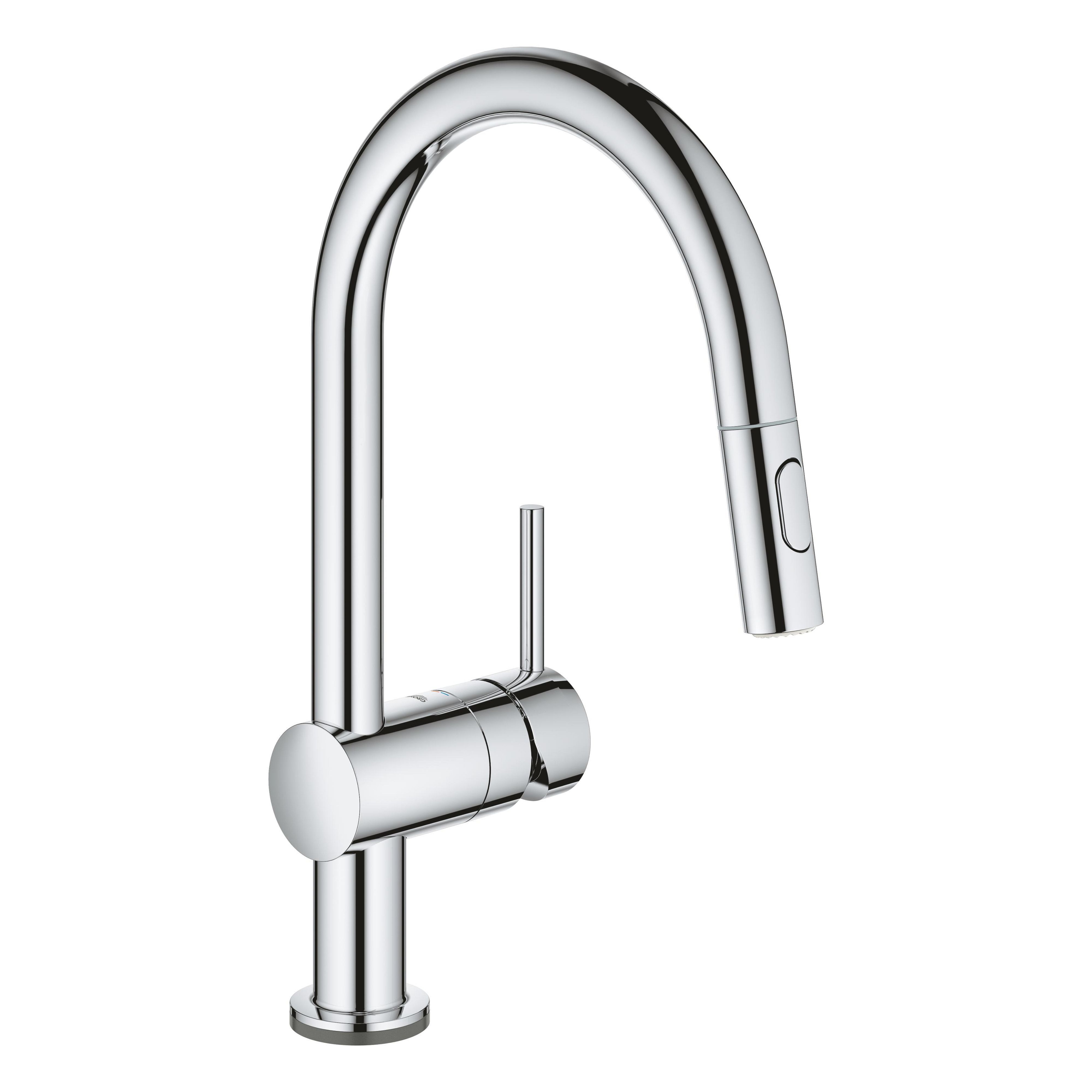 Grohe Minta Küchenarmatur Stehend StarLight Chrome 31358002