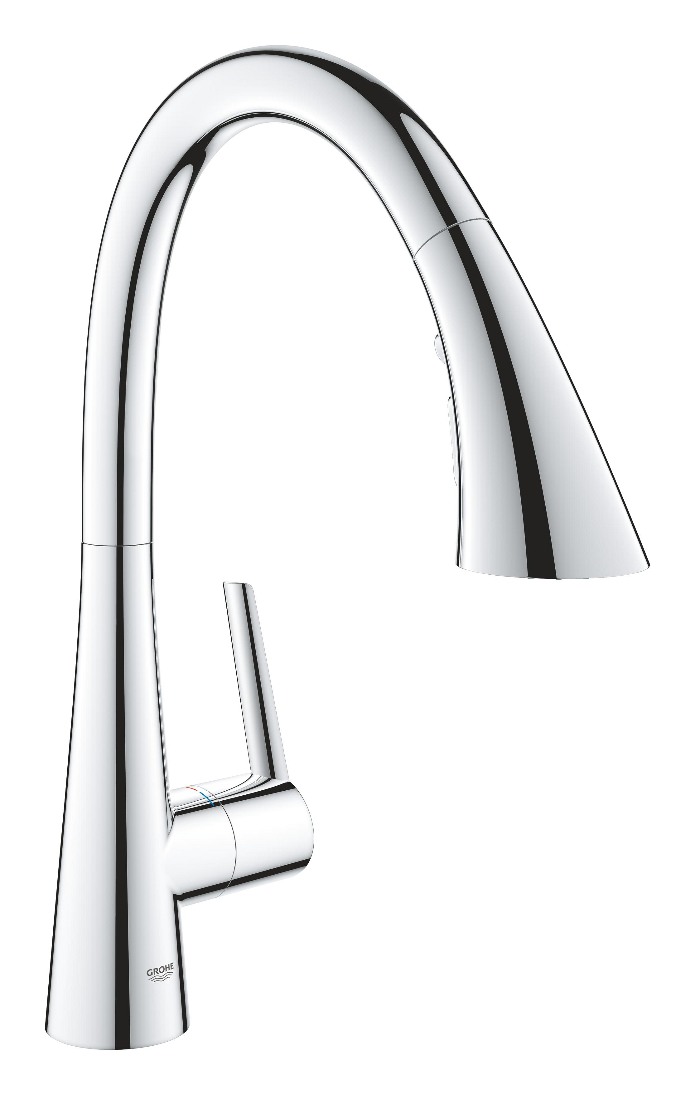 Grohe Zedra Küchenarmatur Stehend StarLight Chrome 32294002