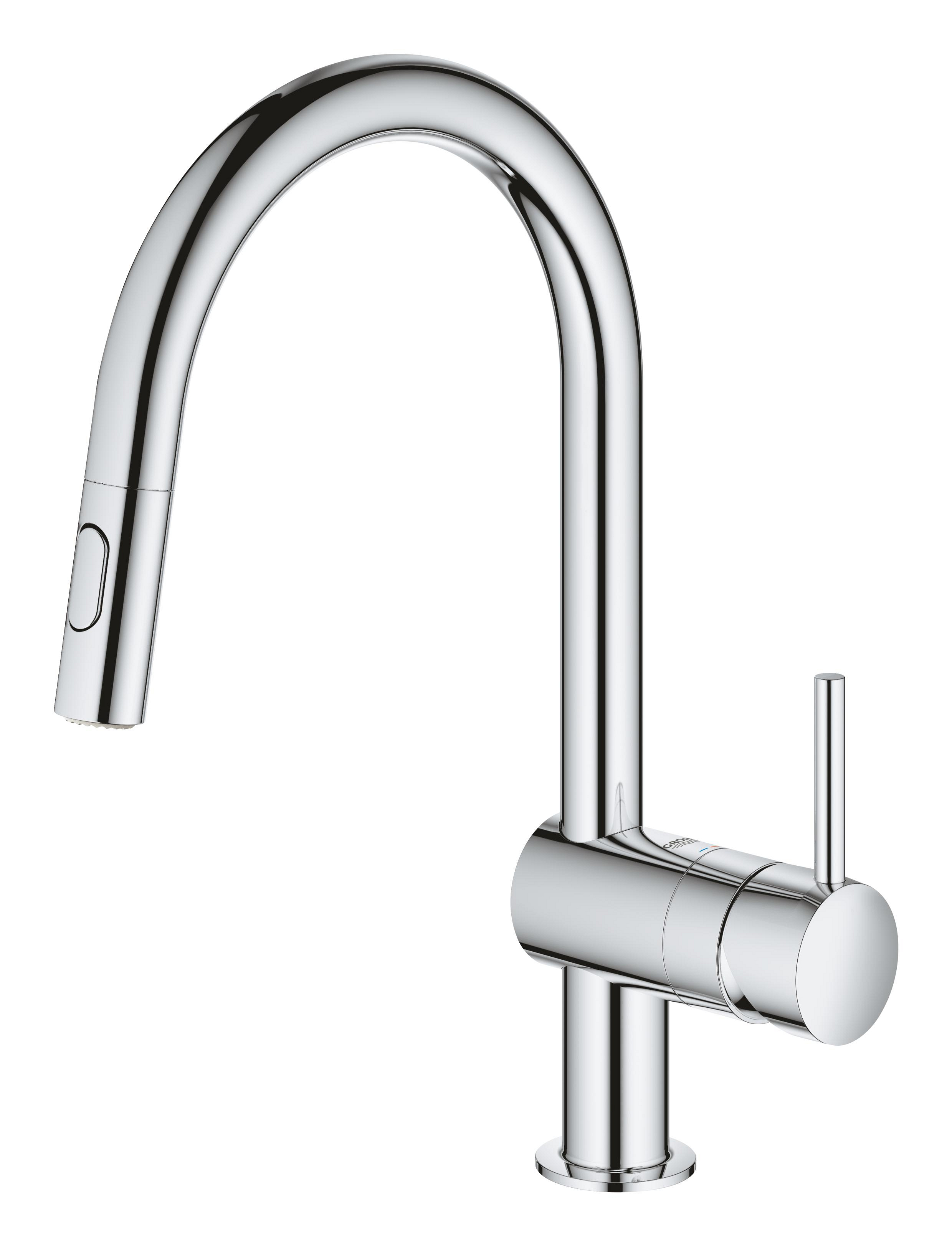 Grohe Minta Küchenarmatur Stehend StarLight Chrome 32321002